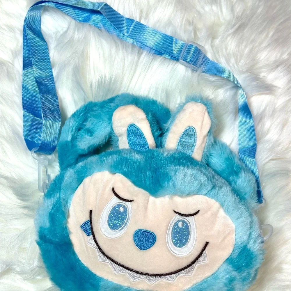 Handbag/Crossbody Colorful Labubu Monster Face Kids Bag